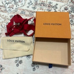 Louis Vuitton drawer box packaging for SLG